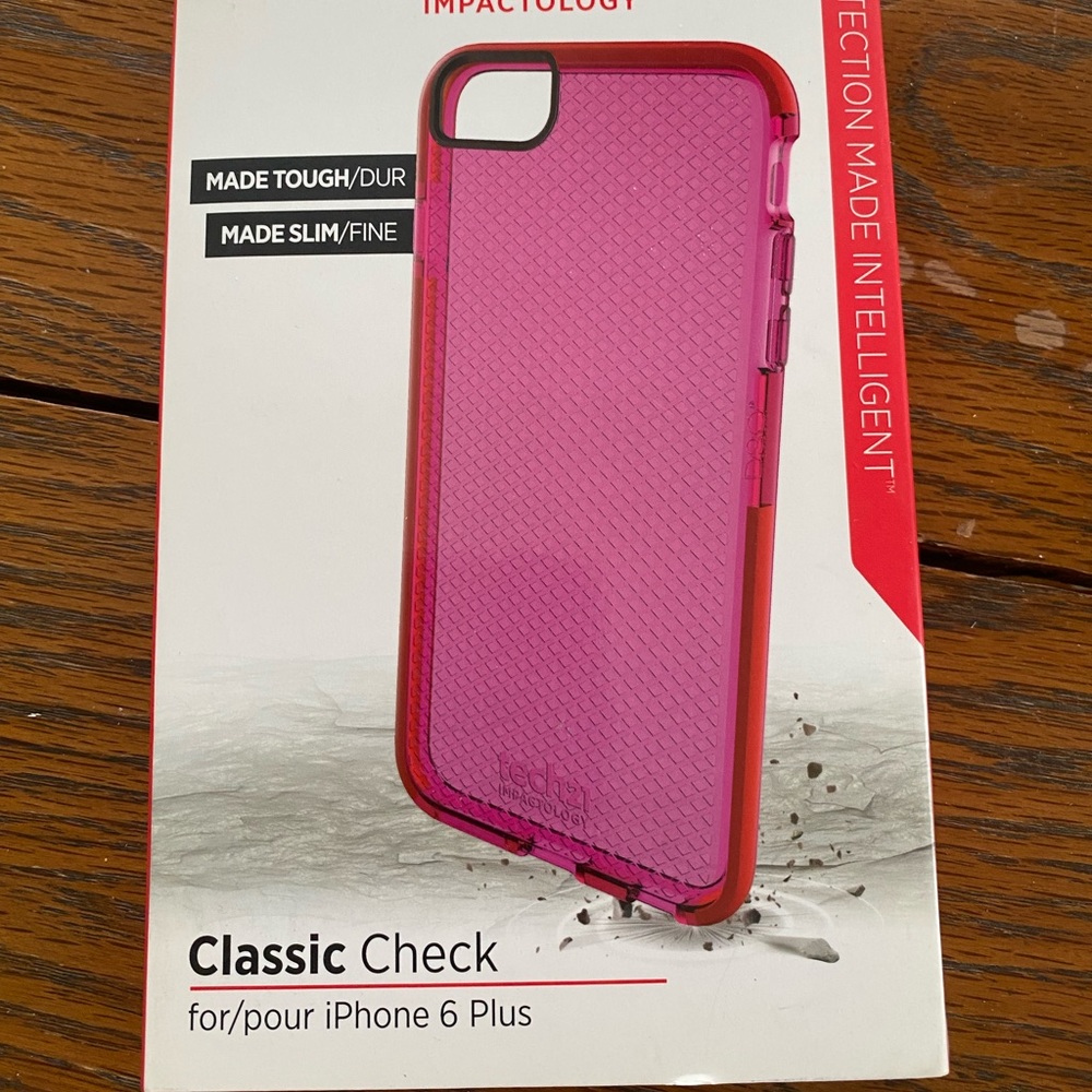 NIB IPHONE 6 PLUS PINK COVER